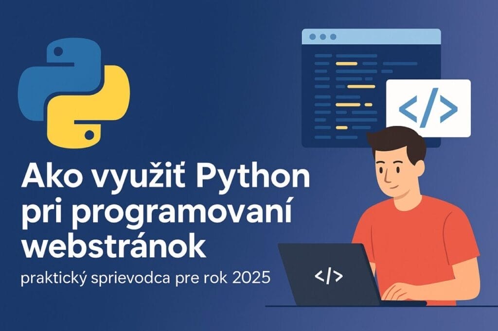 Ako využiť Python pri tvorbe webstránok