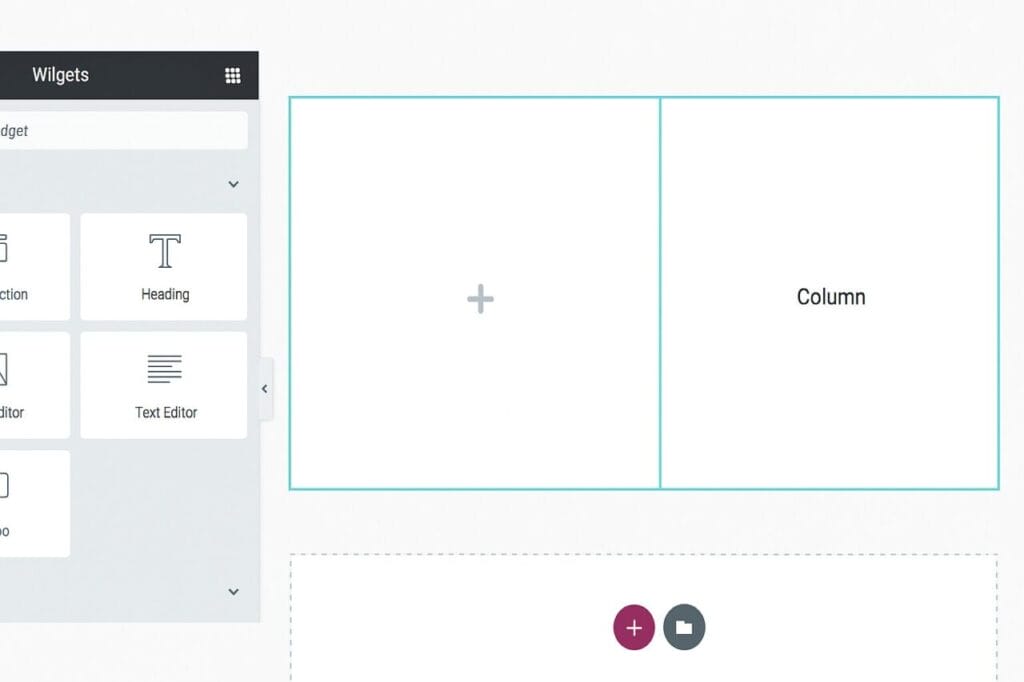 Elementor: Práca so sekciami, stĺpcami a widgetmi
